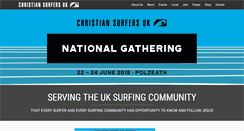 Desktop Screenshot of christiansurfers.co.uk